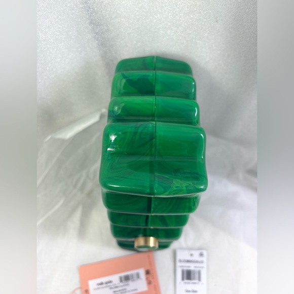 Cult Gaia Paloma Clutch. Malachite/Gold. - Picture 12 of 17